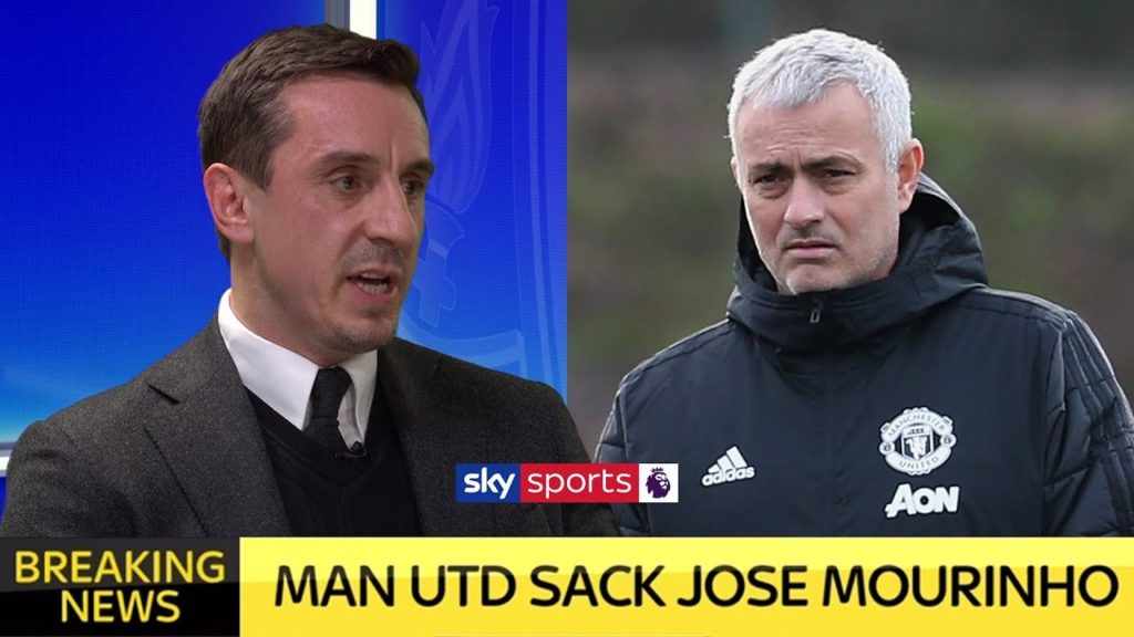 Gary Neville reacts to Jose Mourinho being sacked by Manchester United LIVE!