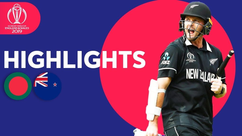 Bangladesh v New Zealand – Cricket World Cup 2019