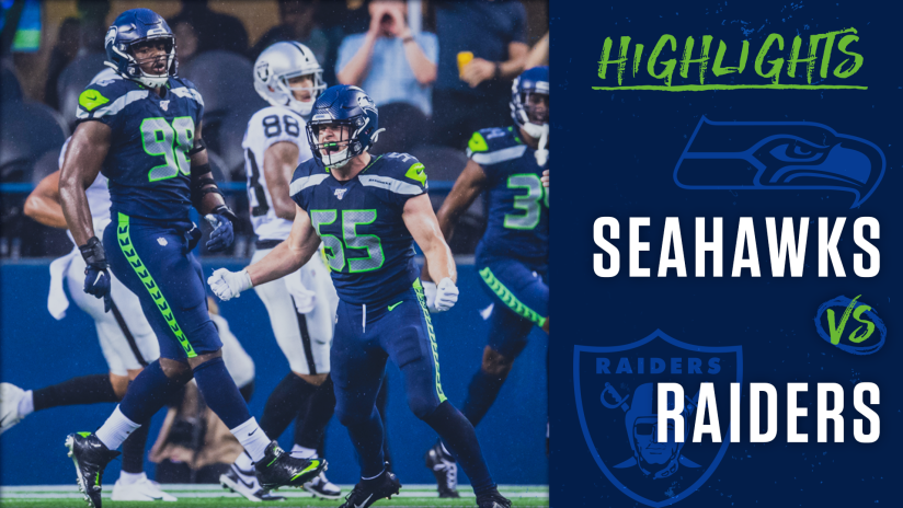 Raiders vs. Seahawks Preseason Week 4 Highlights | NFL 2019