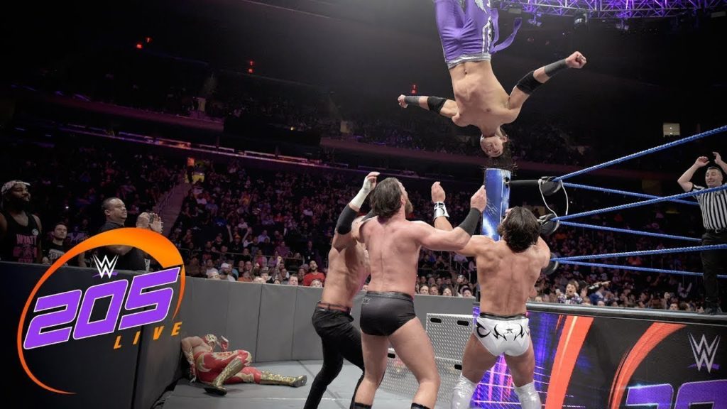 Dorado, Metalik & Carrillo vs. Gulak, Nese & Daivari: WWE 205 Live, Sept. 10, 2019