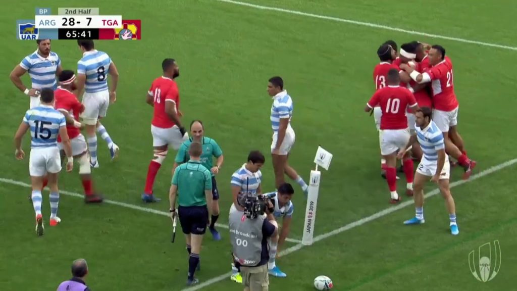 Highlights: Argentina v Tonga – Rugby World Cup 2019