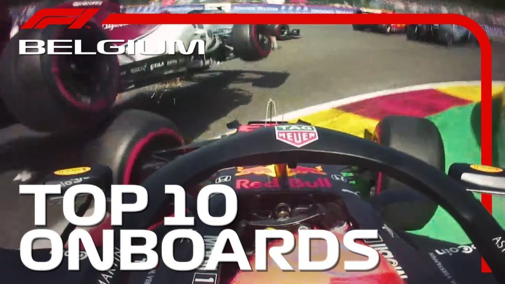 Lap 1 Chaos, Dazzling Passes and The Top 10 Onboards | 2019 Belgian Grand Prix