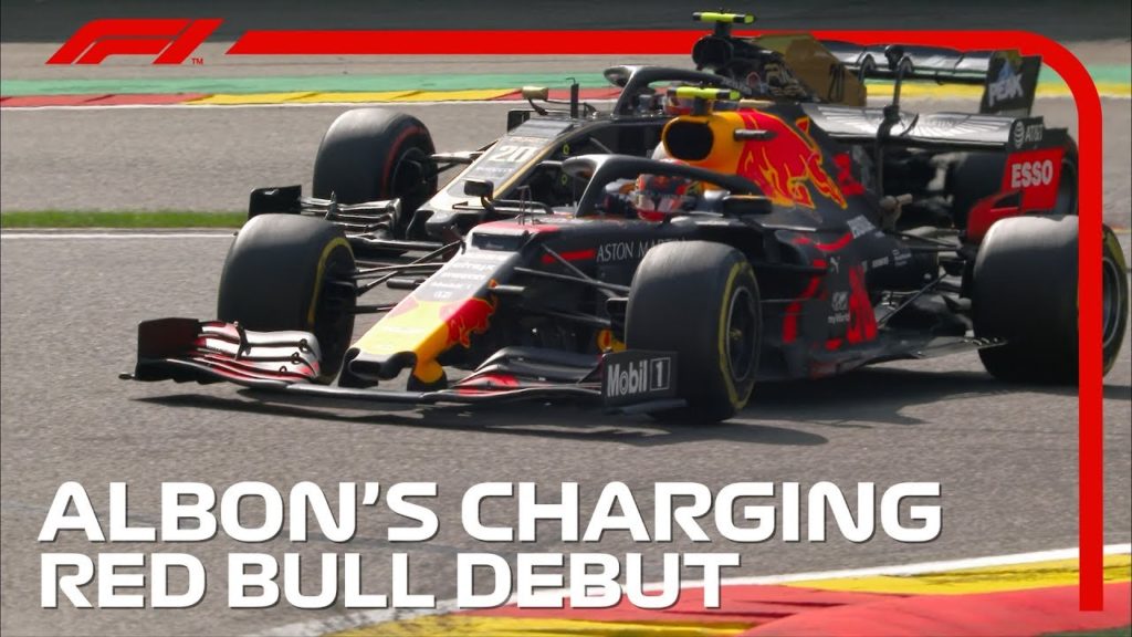 Alex Albon’s Charging Red Bull Debut | 2019 Belgian Grand Prix