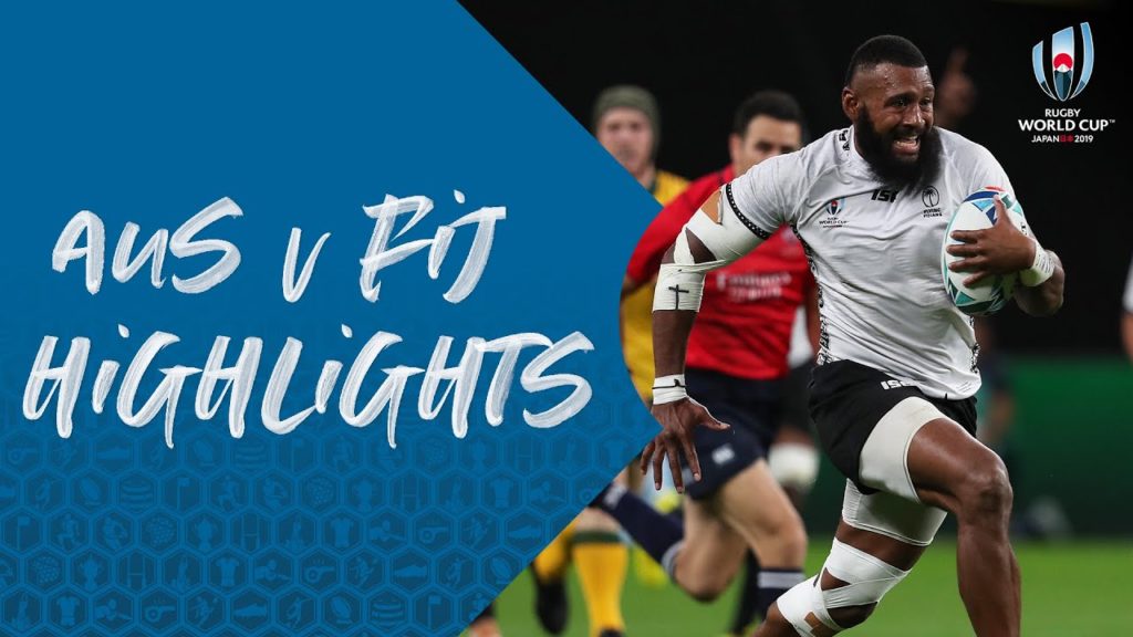 Extended Highlights: Australia v Fiji – Rugby World Cup 2019