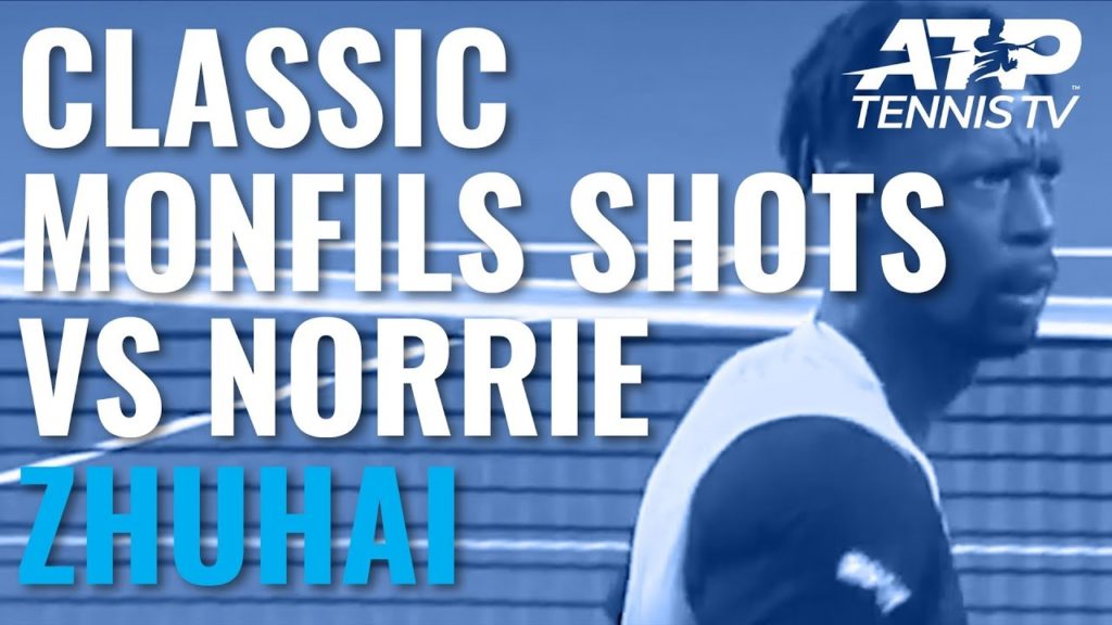 Classic Gael Monfils Shots in Win Over Norrie | Zhuhai Championships 2019