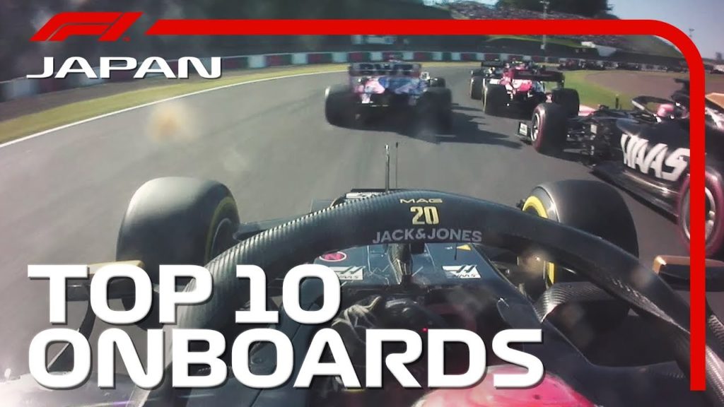 Daring Overtakes, Stunning Starts and the Top 10 Onboards | 2019 Japanese Grand Prix