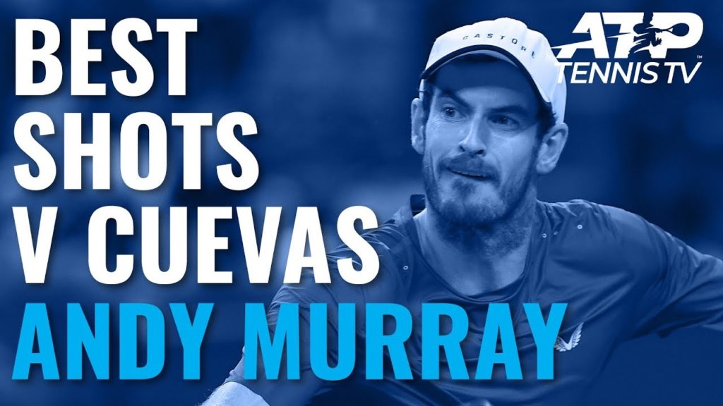 Brilliant Andy Murray Shots v Cuevas | European Open 2019